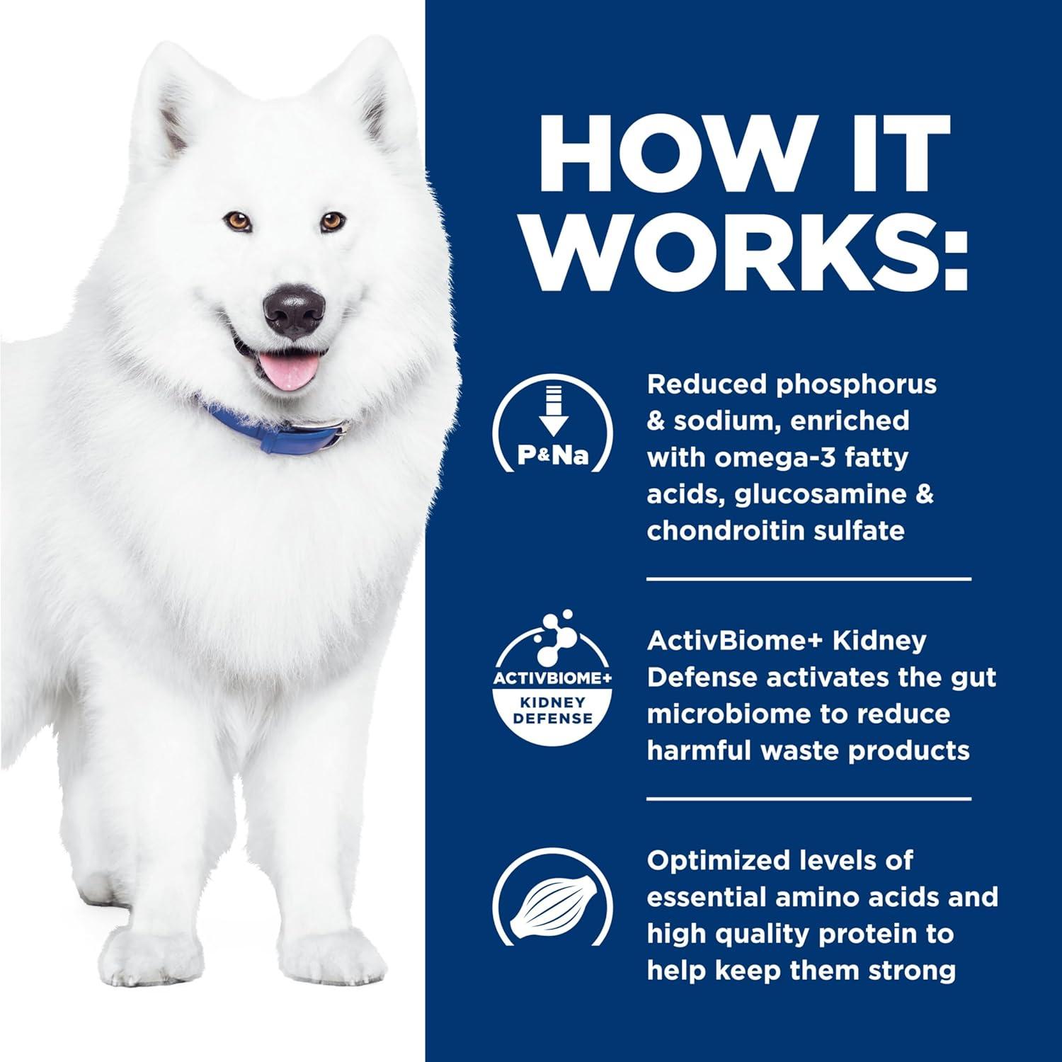 imageHILLS PRESCRIPTION DIET Hills Prescription Diet kd Kidney Care jd Joint Care Chicken Flavor Dry Dog Food Veterinary Diet 187 lb BagChicken