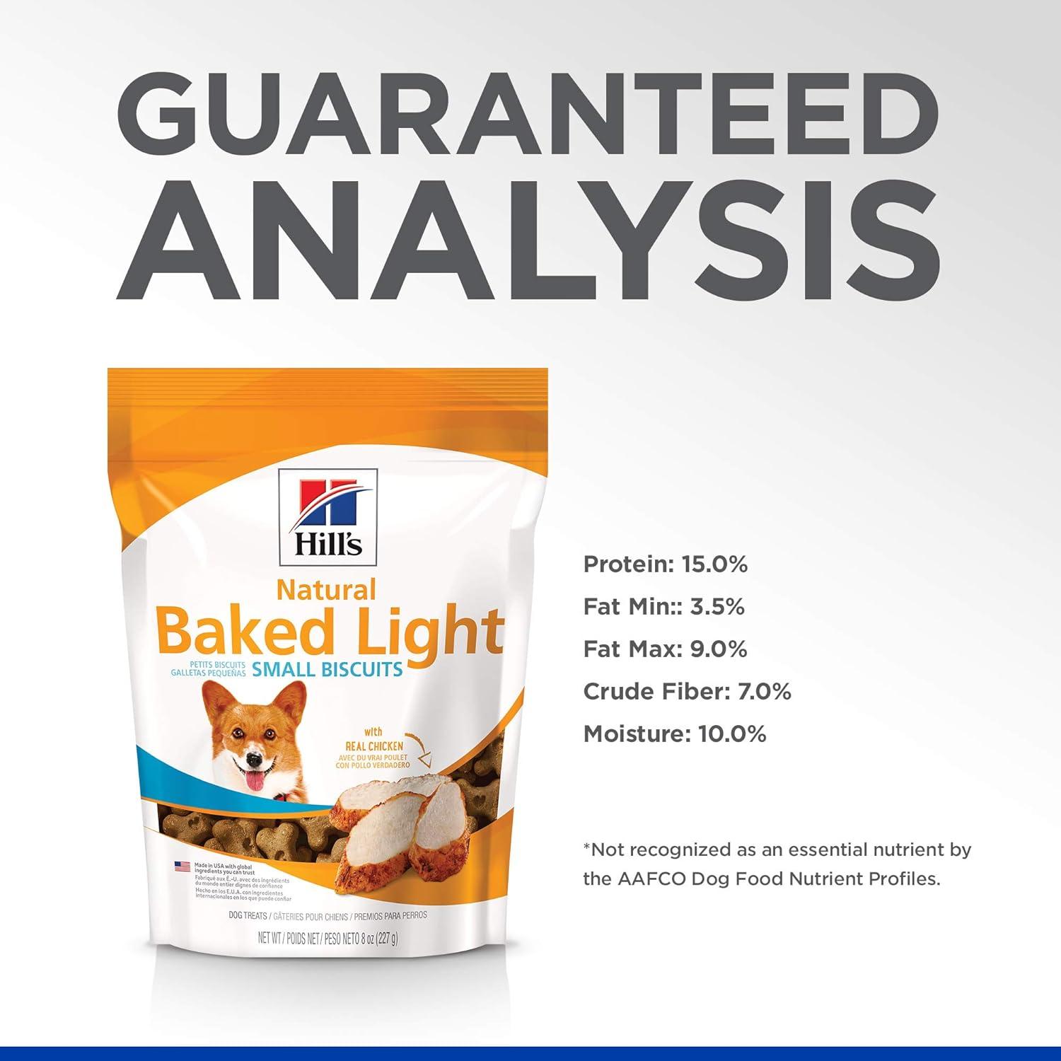 imageHills Natural Baked Light Biscuits All Life Stages Great Taste Mini Dog Treats Chicken 8 oz BagChicken Mini