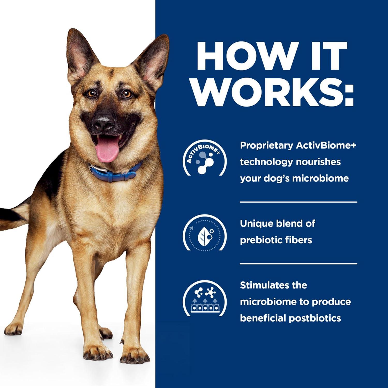 imageHills Prescription Diet Gastrointestinal Biome DigestiveFiber Care Chicken ampamp Vegetable Stew Wet Dog Food Veterinary Diet 125 oz Cans 12Pack