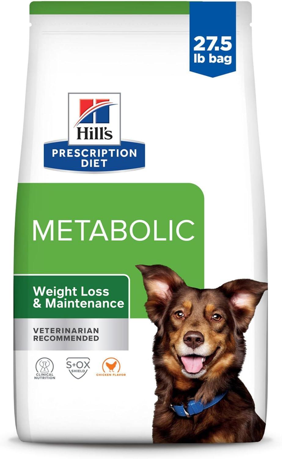 imageHills Prescription Diet Metabolic Weight Management Lamb Meal ampamp Rice Formula Dry Dog Food Veterinary Diet 6 lb BagChicken