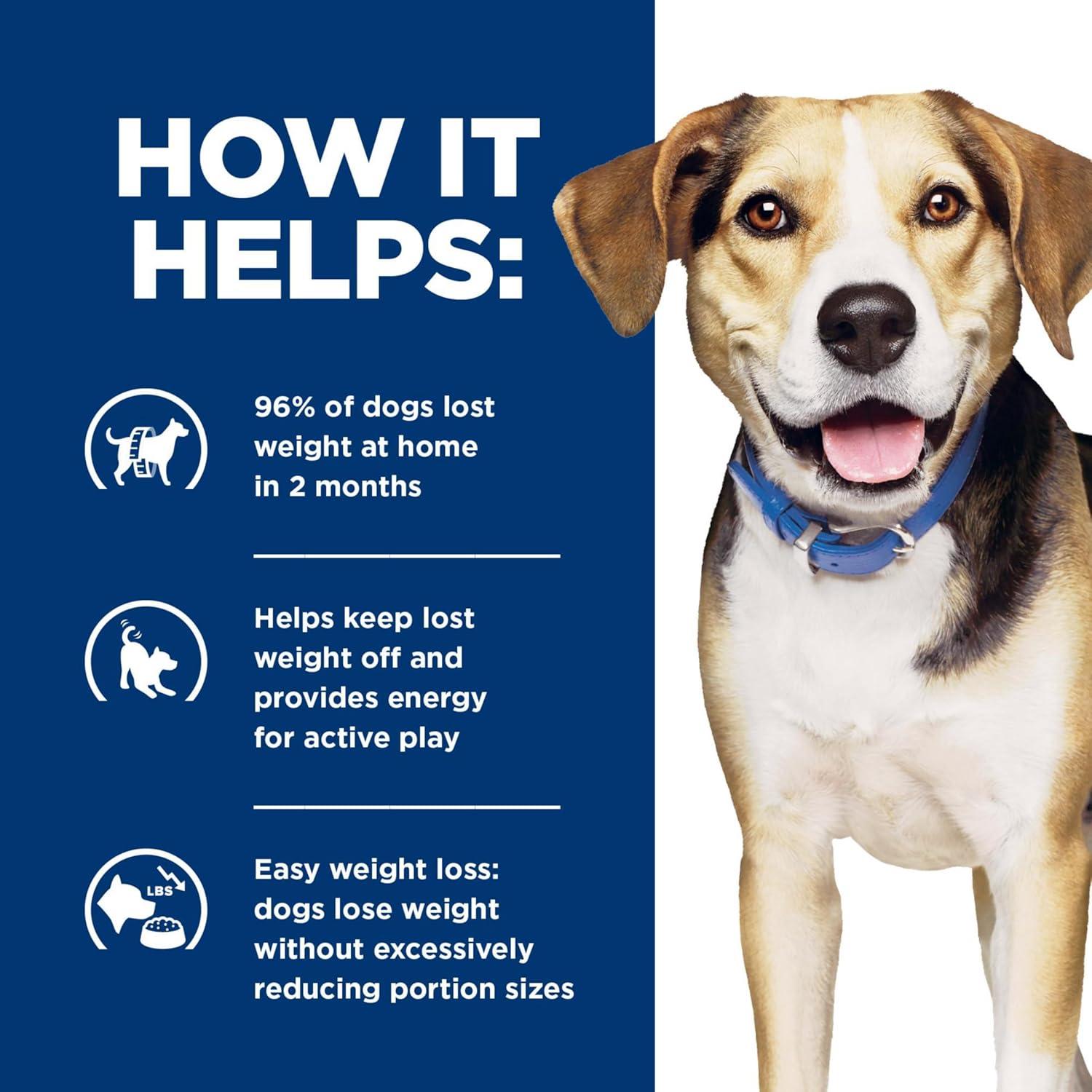 imageHills Prescription Diet Metabolic Weight Management Lamb Meal ampamp Rice Formula Dry Dog Food Veterinary Diet 6 lb BagLamb Meal Rice Formula