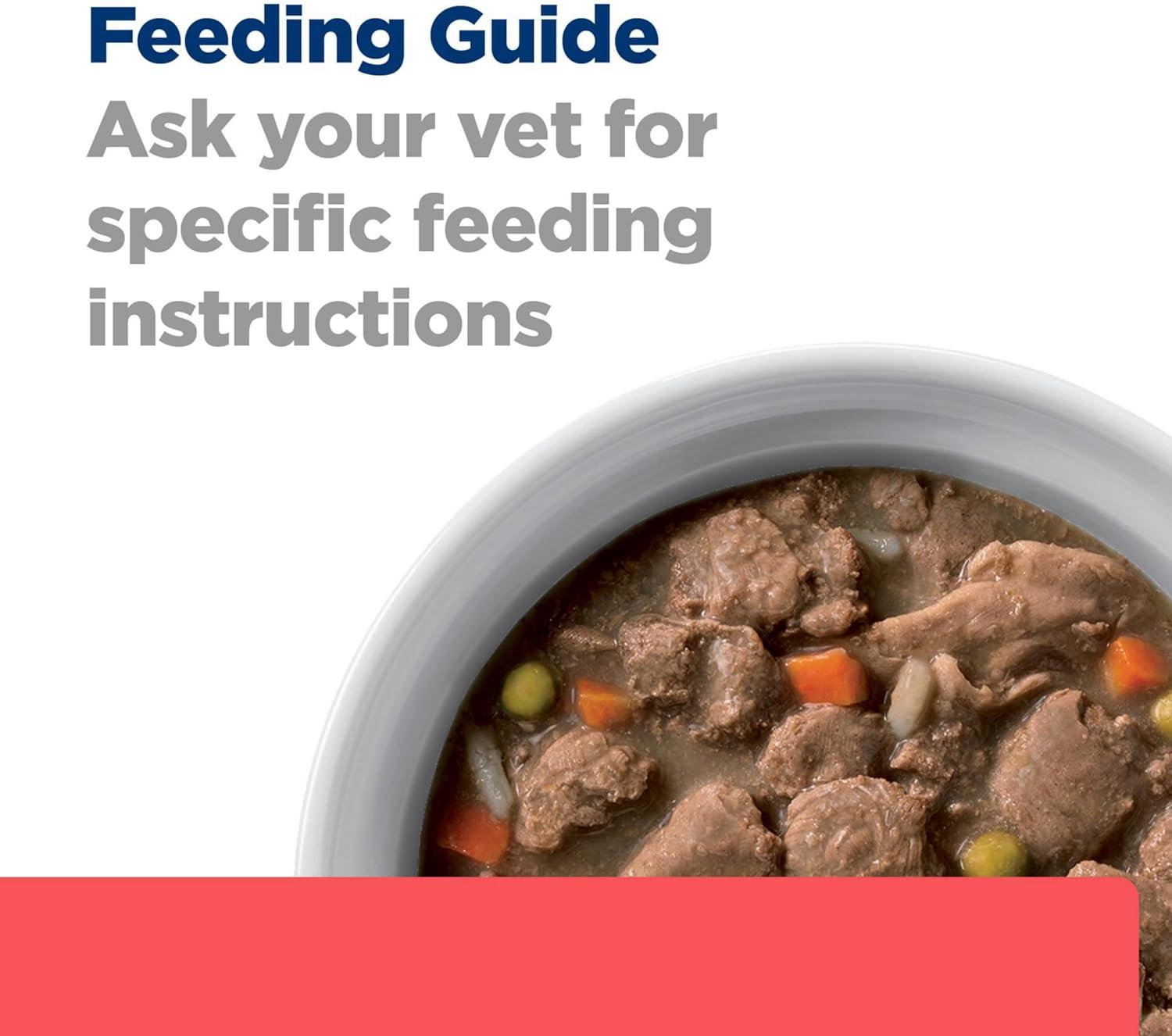 imageHills Prescription Diet ONC Care Wet Dog Food Chicken ampamp Vegetable Stew Veterinary Diet 125 oz Cans 12Pack