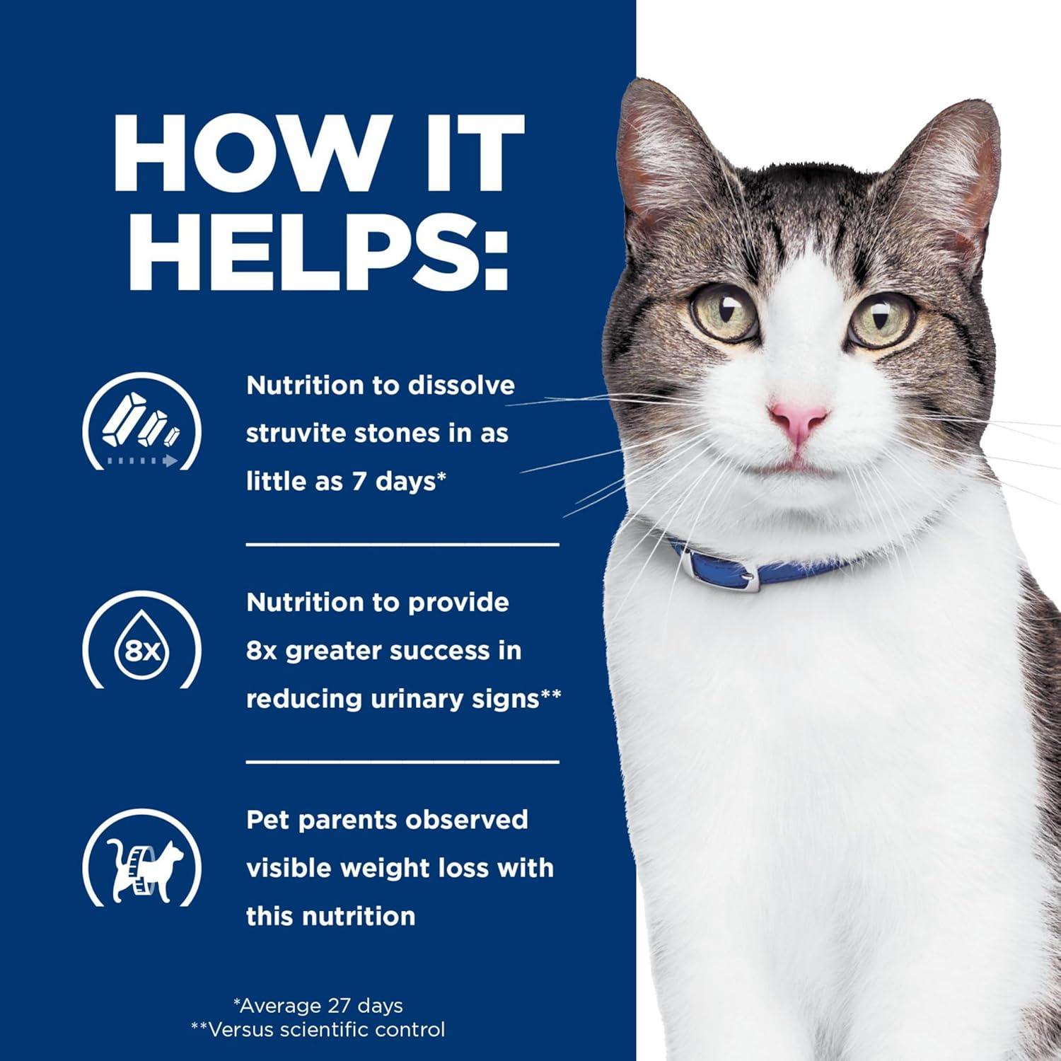 imageHills Prescription Diet cd Multicare Metabolic Weight Urinary Care Weight Vegetable and Chicken Wet Cat Food Veterinary Diet 29 oz Cans 24Pack