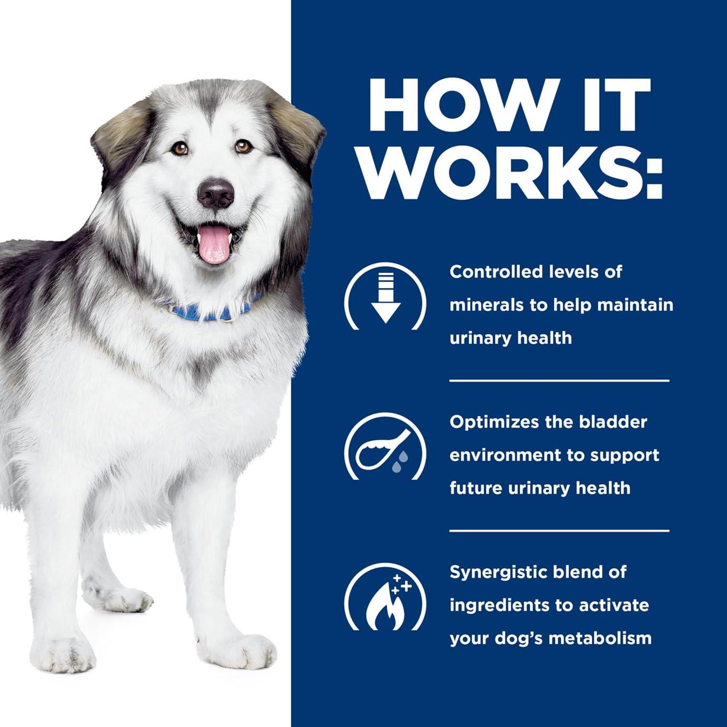 imageHills Prescription Diet cd Multicare Urinary Metabolic Weight Chicken Flavor Dry Dog Food Veterinary Diet 85 lb BagChicken