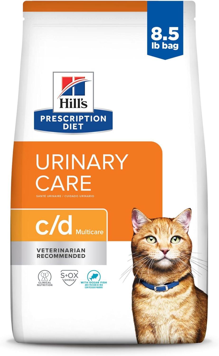 imageHills Prescription Diet cd Multicare Urinary Care with Chicken Dry Cat Food Veterinary Diet 176 lb BagSeafood