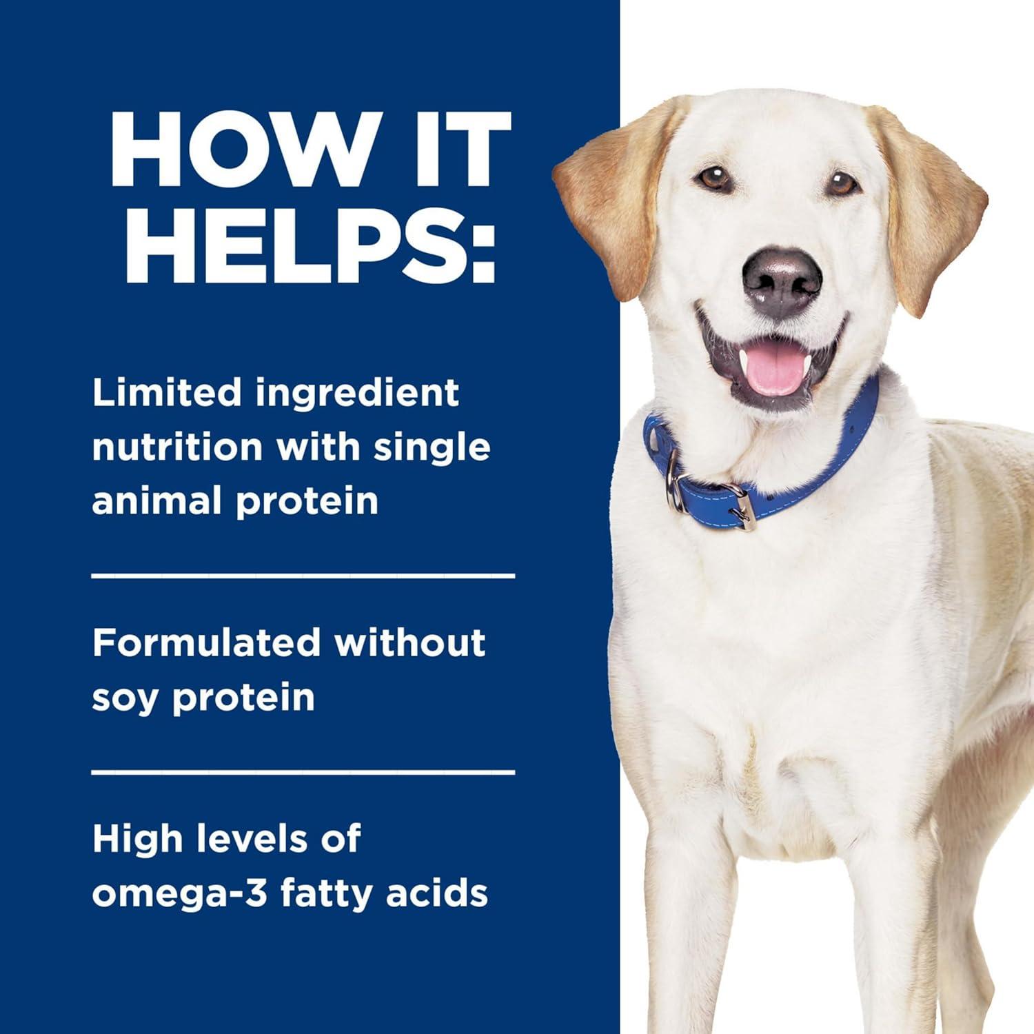 imageHills Prescription Diet dd SkinFood Sensitivities Salmon Formula Canned Dog Food Veterinary Diet 13 oz 12Pack Wet FoodDuck