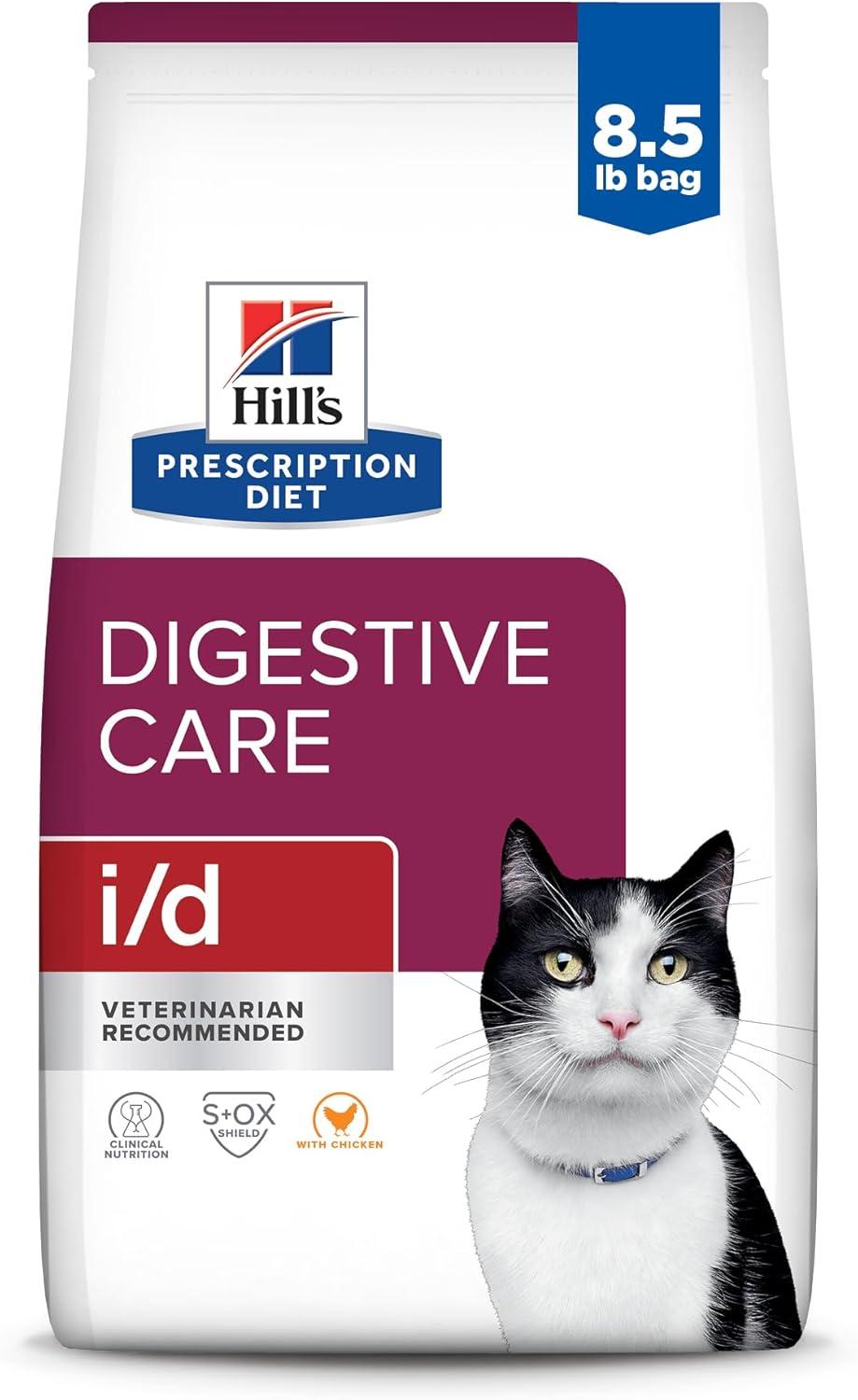 imageHills Prescription Diet id Digestive Care Chicken Flavor Dry Cat Food Veterinary Diet 85 lb BagChicken