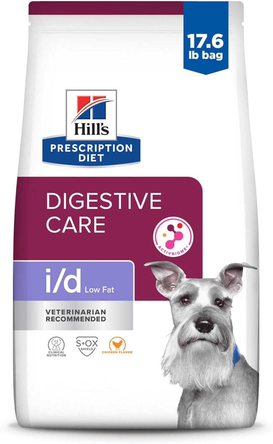 imageHills Prescription Diet id Low Fat Digestive Care Chicken Flavor Dry Dog Food Veterinary Diet 176 lb BagChicken