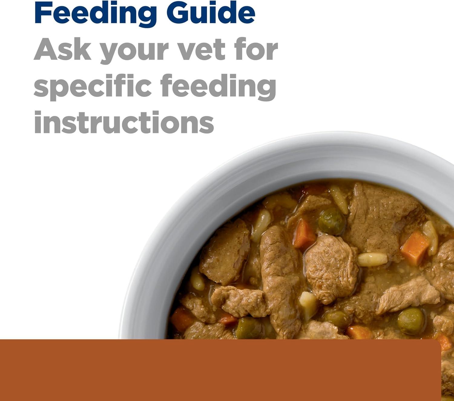 imageHills Prescription Diet kd Kidney Care jd Joint Care Chicken ampamp Vegetable Stew Flavor Wet Dog Food Veterinary Diet 125 oz Cans 12PackChicken Vegetable Stew