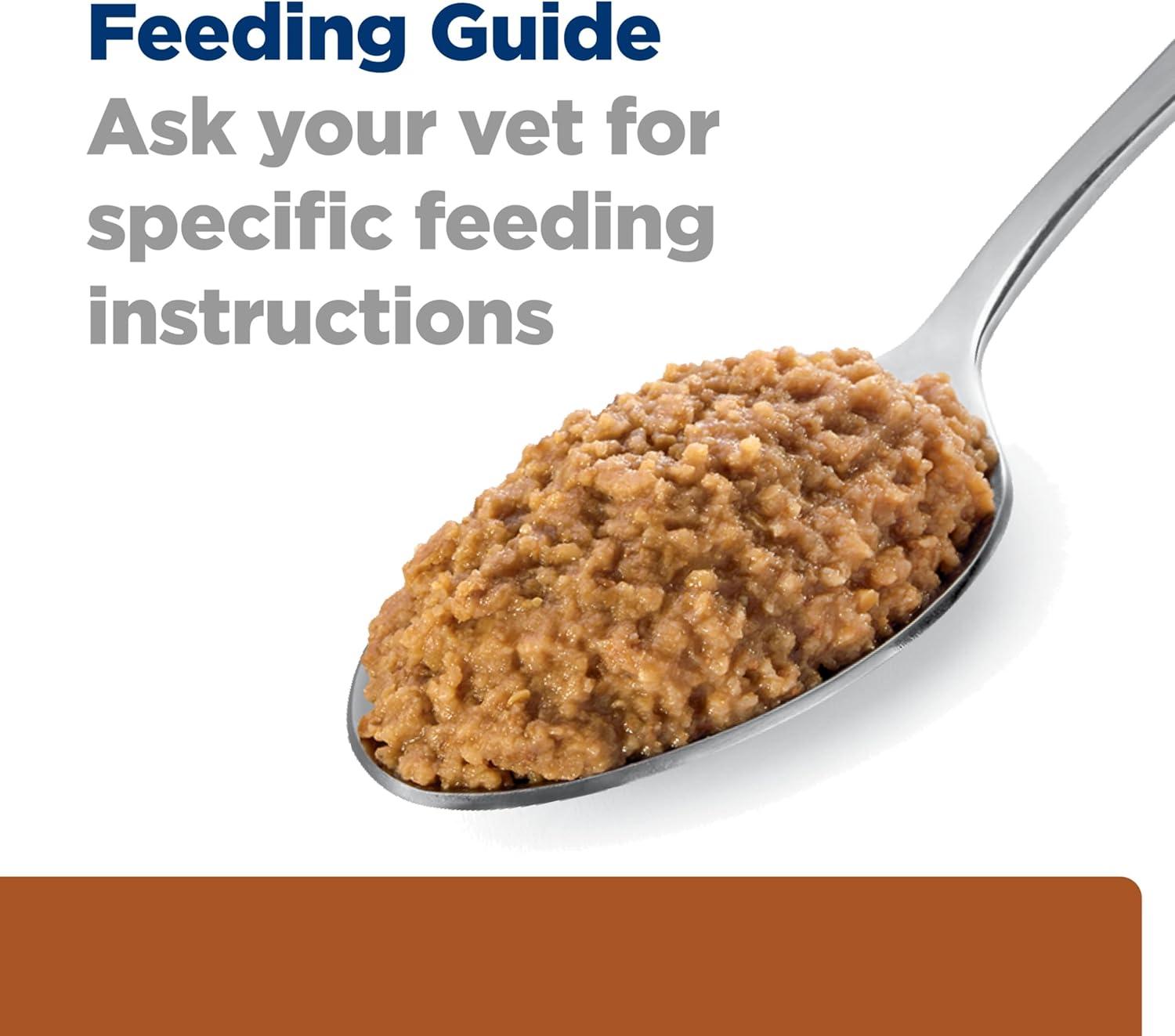 imageHills Prescription Diet kd Kidney Care Beef ampamp Vegetable Stew Wet Dog Food Veterinary Diet 125 oz Cans 12PackChicken