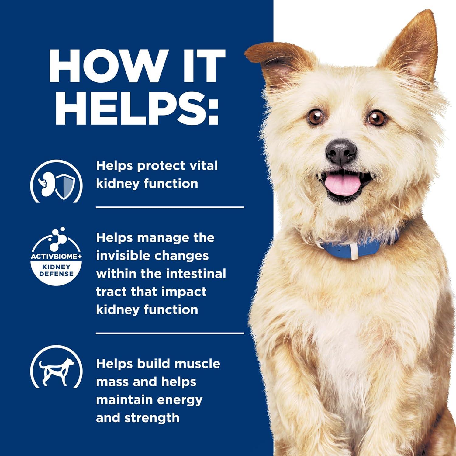 imageHills Prescription Diet kd Kidney Care Beef ampamp Vegetable Stew Wet Dog Food Veterinary Diet 125 oz Cans 12PackStarter Kit