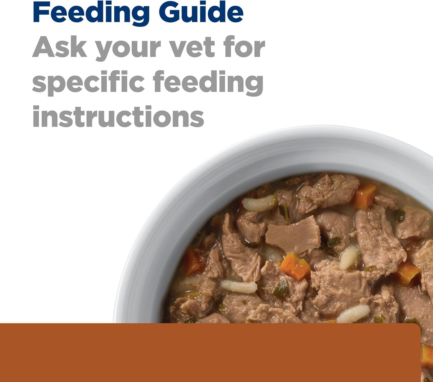 imageHills Prescription Diet kd Kidney Care with Chicken Wet Cat Food Veterinary Diet 55 oz Cans 24PackChicken Vegetable Rice Stew