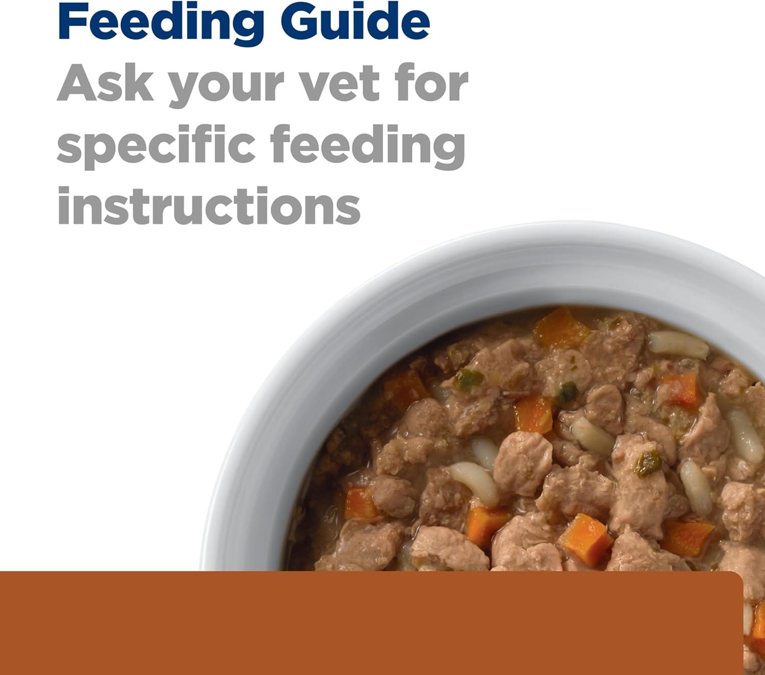 imageHills Prescription Diet kd Kidney Care with Chicken Wet Cat Food Veterinary Diet 55 oz Cans 24PackChicken Vegetable Stew
