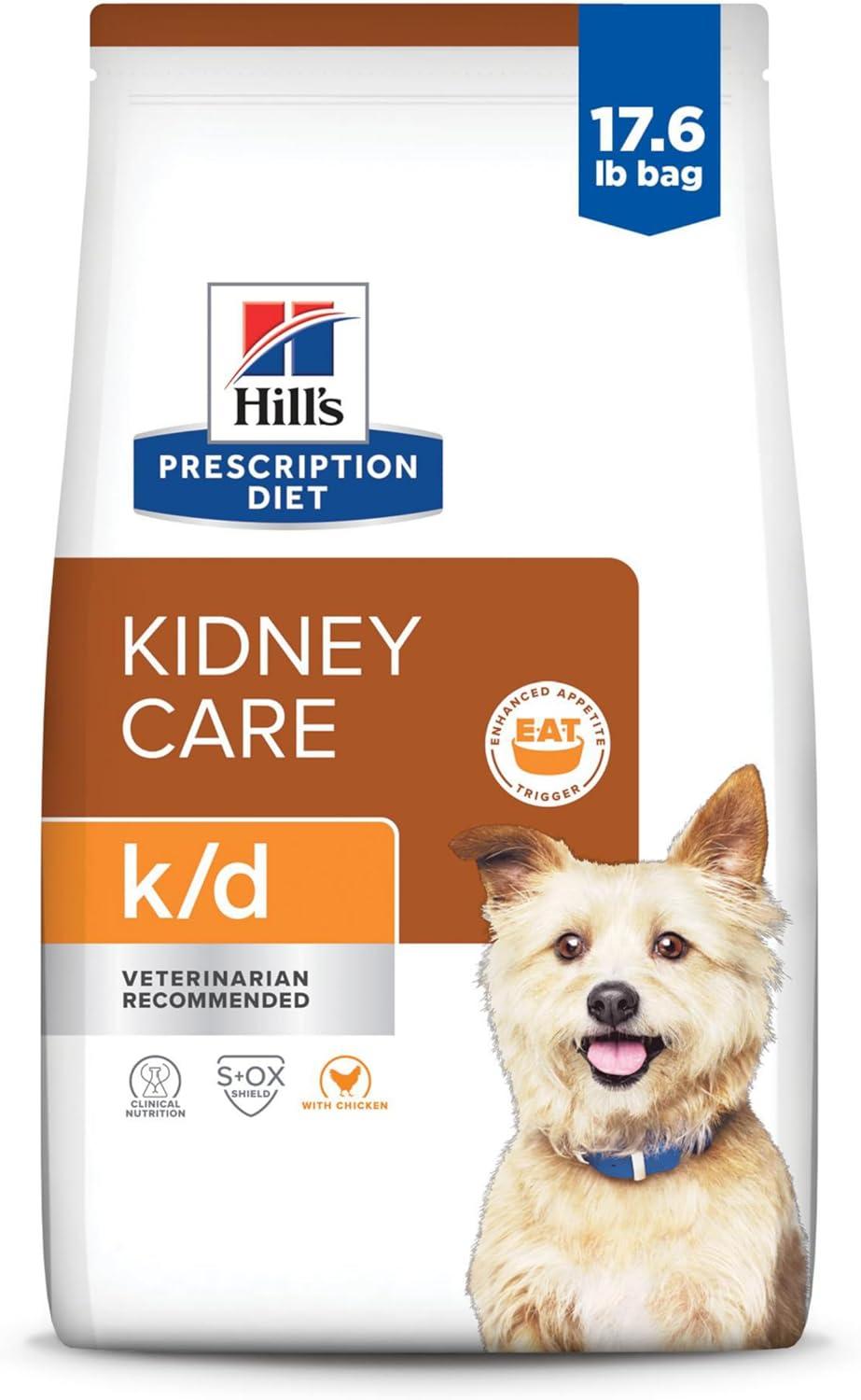 imageHills Prescription Diet kd Kidney Care with Lamb Dry Dog Food Veterinary Diet 85 lb BagChicken
