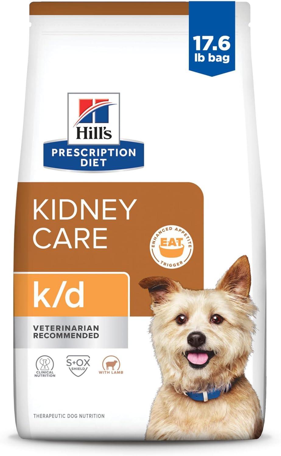 imageHills Prescription Diet kd Kidney Care with Lamb Dry Dog Food Veterinary Diet 85 lb BagLamb