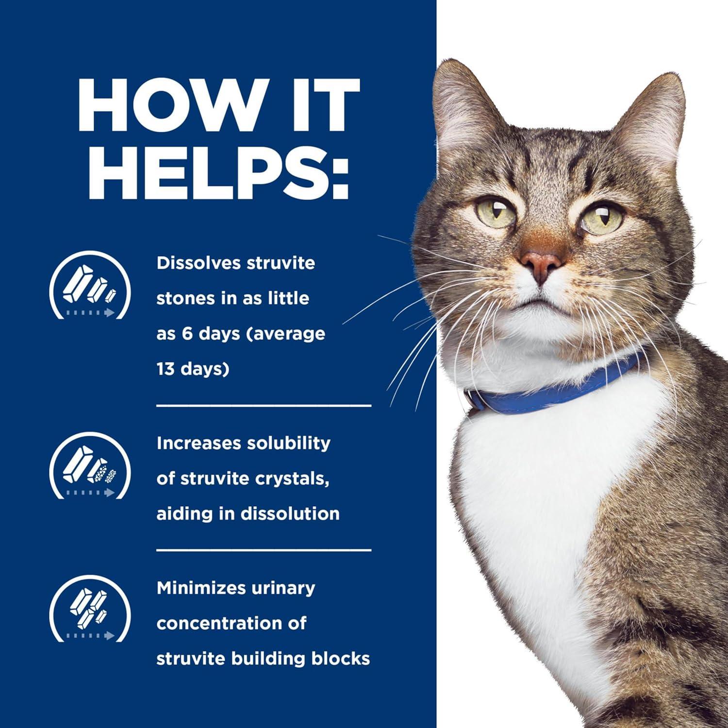 imageHills Prescription Diet sd Urinary Care Chicken Flavor Dry Cat Food Veterinary Diet 4 lb BagWhite