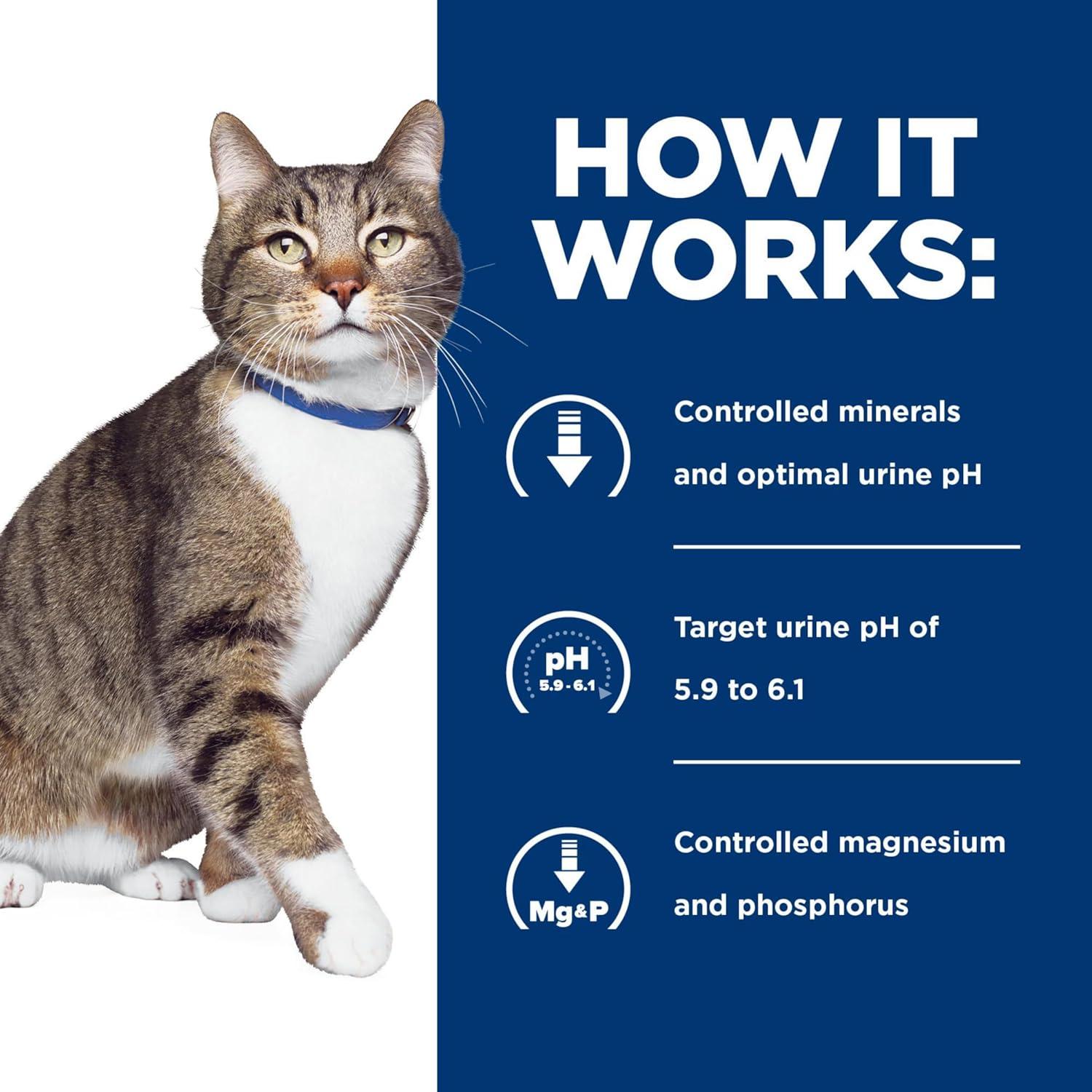 imageHills Prescription Diet sd Urinary Care Chicken Flavor Dry Cat Food Veterinary Diet 4 lb BagWhite