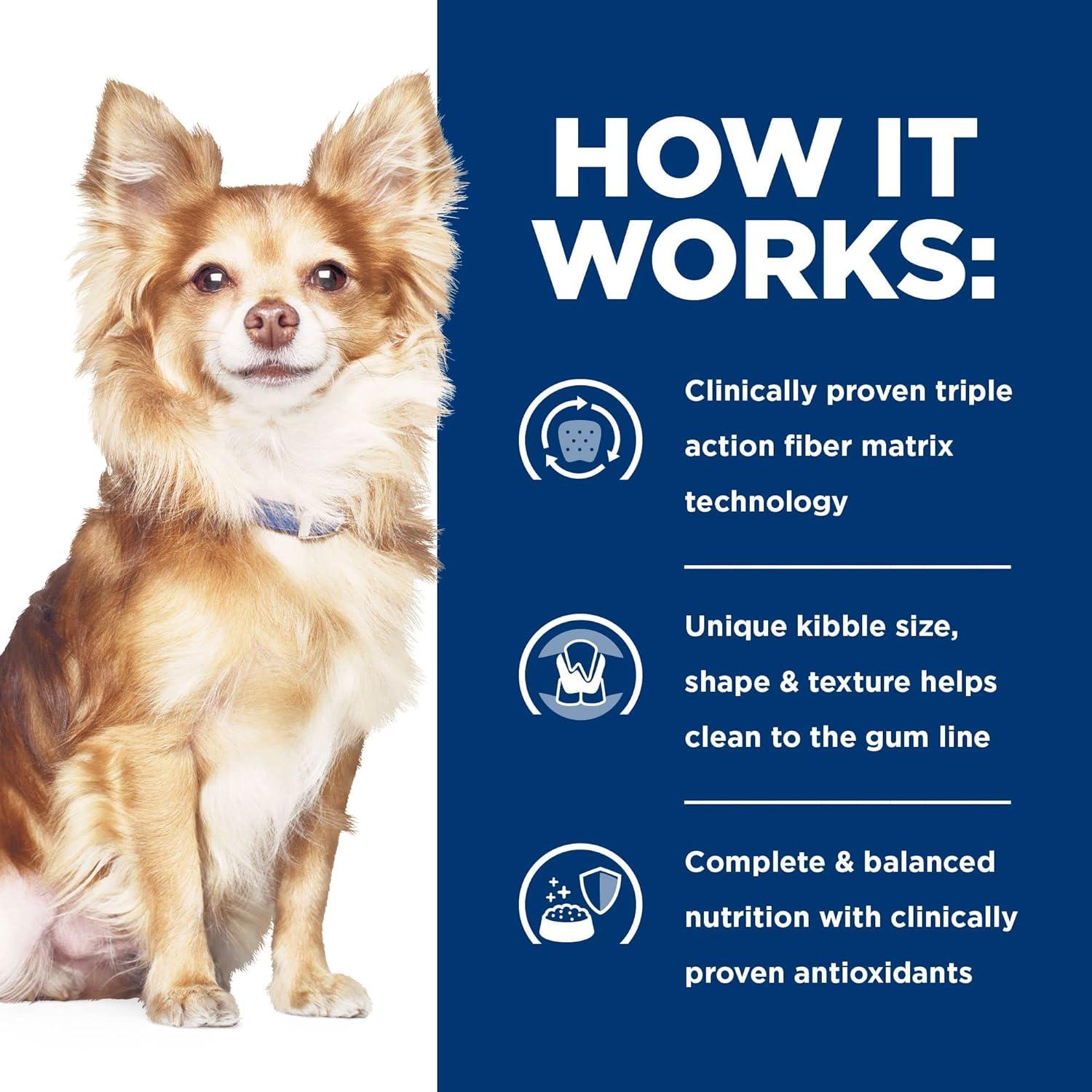 imageHills Prescription Diet td Dental Care Small Bites Chicken Flavor Dry Dog Food Veterinary Diet 5 lb BagChicken Small Bites