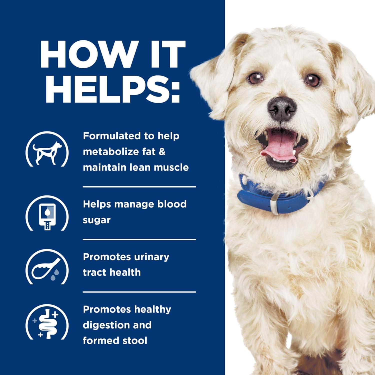 imageHills Prescription Diet wd MultiBenefit DigestiveWeightGlucoseUrinary Management Vegetable ampamp Chicken Stew Wet Dog Food Veterinary Diet 55 oz Cans 24PackChicken