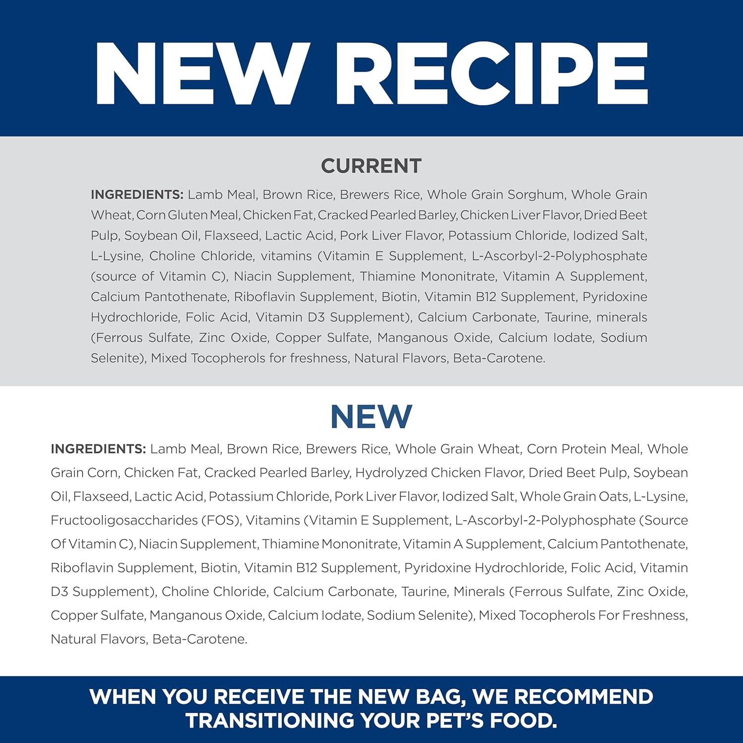 imageHills Science Diet Adult 16 Adult 16 Premium Nutrition Dry Dog Food Lamb ampamp Brown Rice 33 lb BagLamb Brown Rice