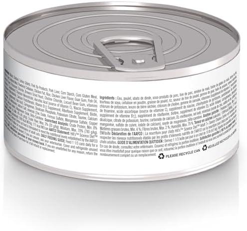 imageHills Science Diet Adult 7 Senior Adult 7 Premium Nutrition Wet Cat Food Turkey Minced 29 oz Can Case of 24Chicken Minced