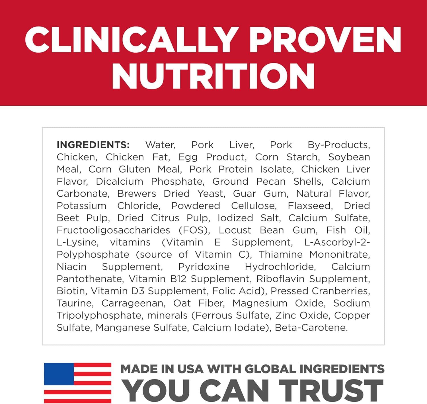 imageHills Science Diet Kitten Kitten Premium Nutrition Wet Cat Food Turkey Minced 55 oz Can Case of 24Liver Chicken Minced