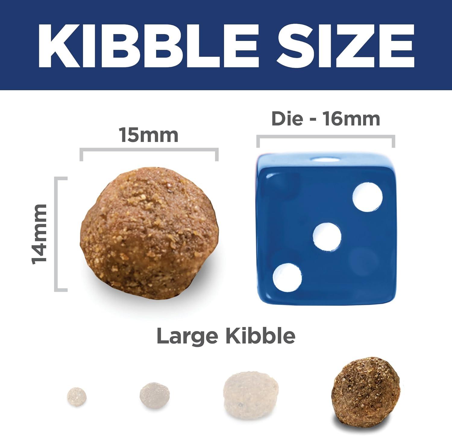 imageHills Science Diet Large Breed Adult Dry Dog Food 15 Quality Protein for Joint Support ampamp Lean Muscles Chicken ampamp Barley 15 lb BagChicken Barley