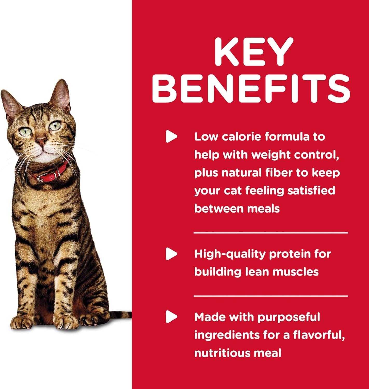 imageHills Science Diet Light Adult 16 Weight Management Support Wet Cat Food Liver ampamp Chicken Minced 55 oz Can Case of 24Liver Chicken Minced