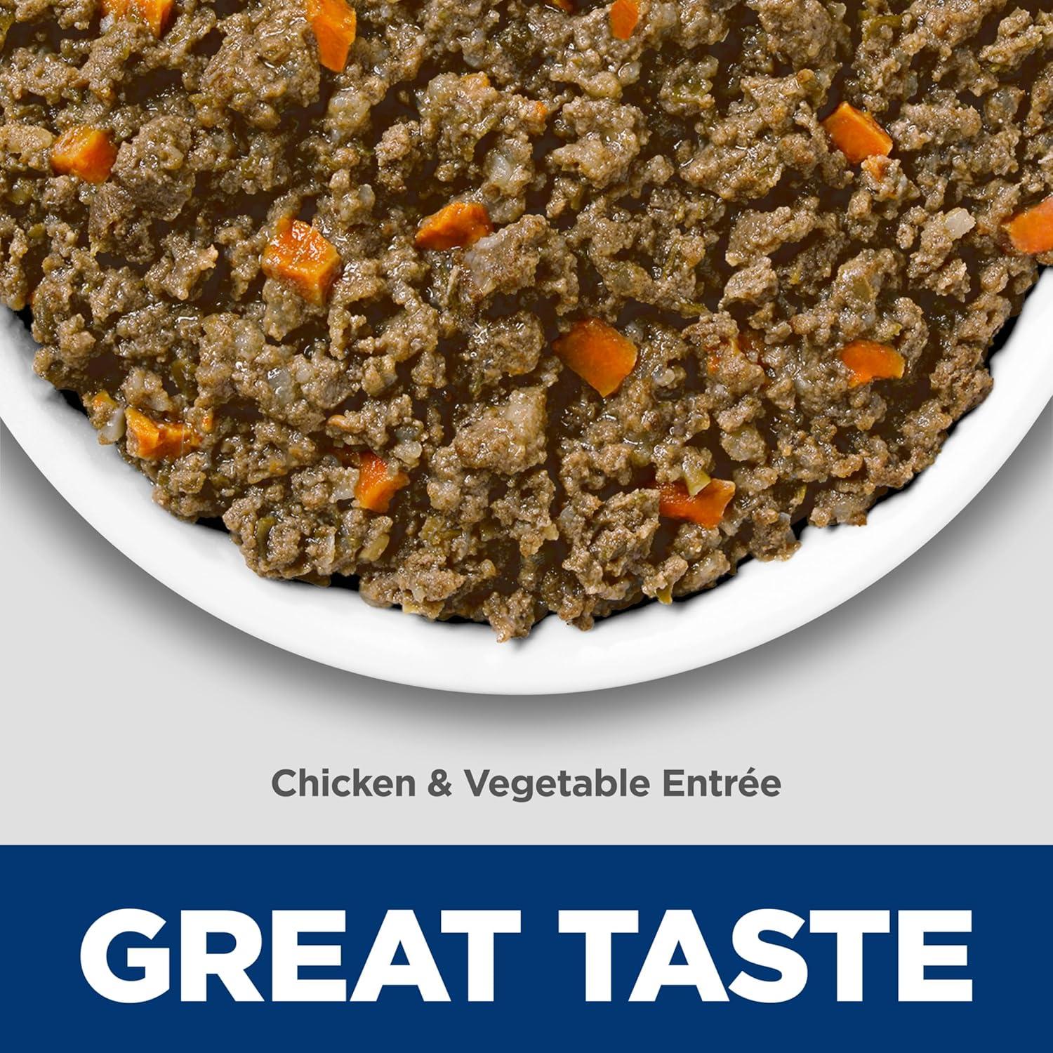 imageHills Science Diet Perfect Digestion Adult 16 Digestive Support Wet Dog Food Chicken Vegetable ampamp Rice Stew 125 oz Can Case of 12Chicken Rice Loaf