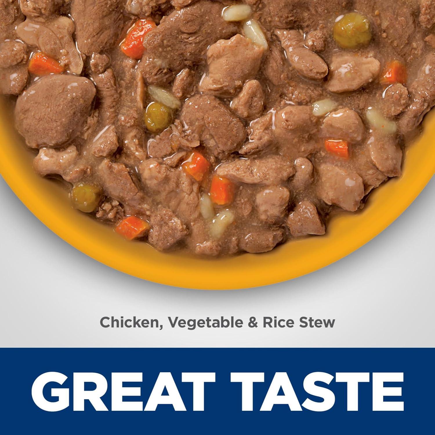imageHills Science Diet Perfect Digestion Adult 16 Digestive Support Wet Dog Food Chicken Vegetable ampamp Rice Stew 125 oz Can Case of 12Chicken Vegetable Rice Stew