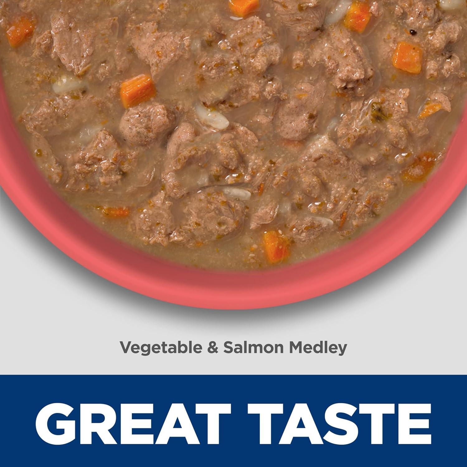 imageHills Science Diet Perfect Weight Adult 16 Weight Management Support Wet Cat Food Chicken ampamp Roasted Vegetables Stew 29 oz Can Case of 24Salmon Vegetables Stew