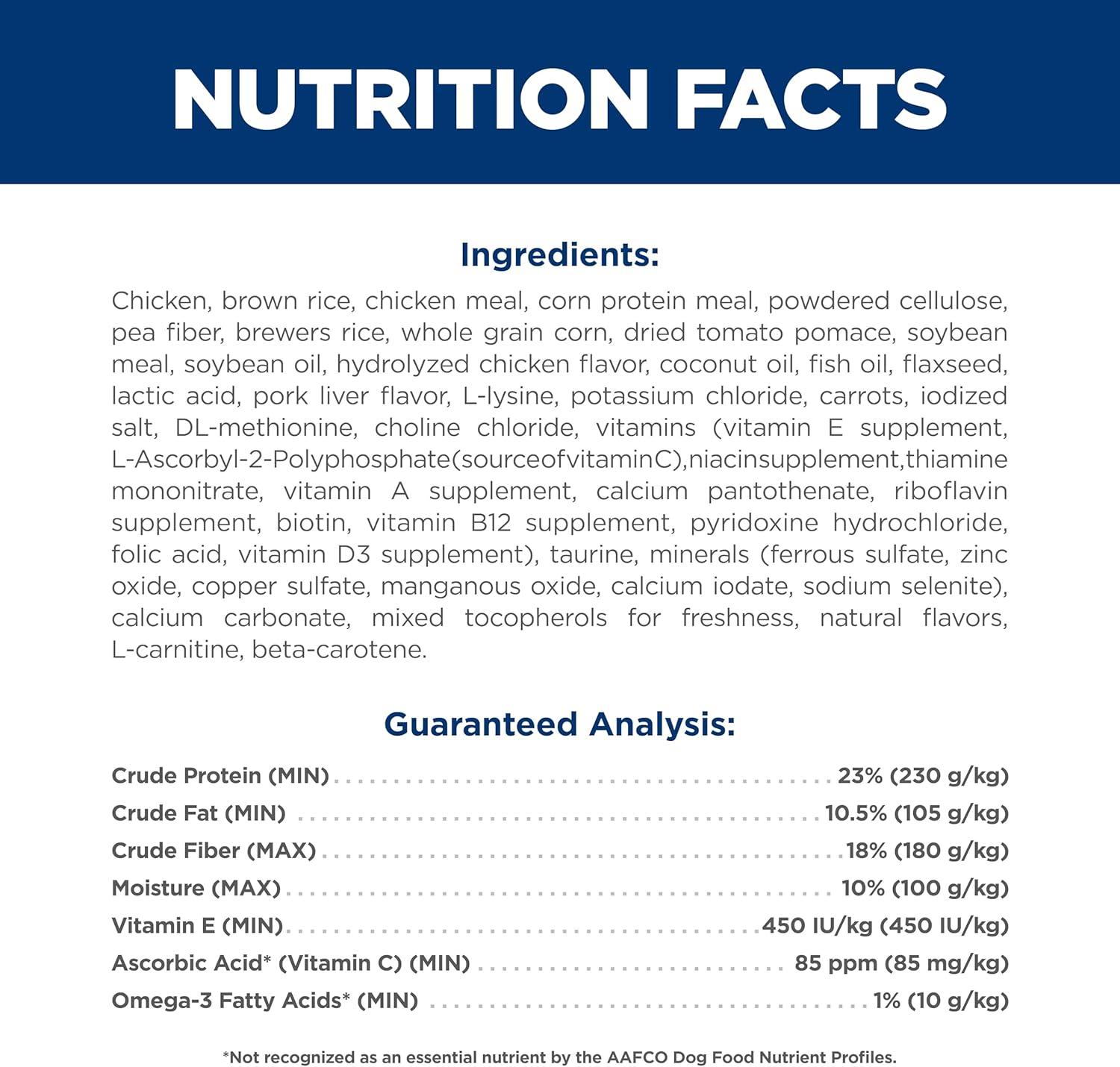 imageHills Science Diet Perfect Weight ampamp Joint Support Adult 16 Weight Management ampamp Joint Support Dry Dog Food Chicken ampamp Brown Rice 25 lb BagChicken Brown Rice