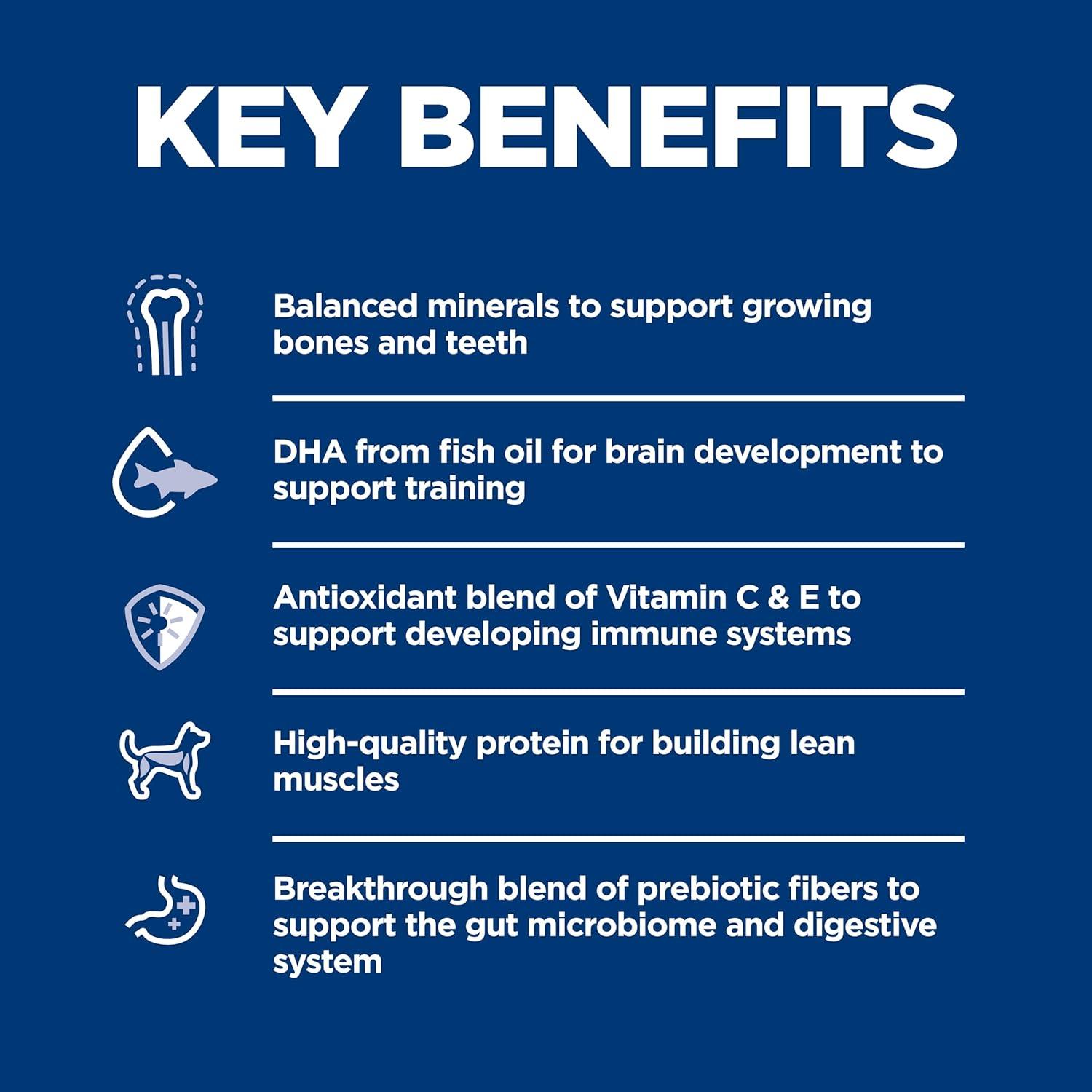 imageHills Science Diet Puppy Puppy Premium Nutrition Dry Dog Food Chicken ampamp Brown Rice 155 lb BagLamb Brown Rice