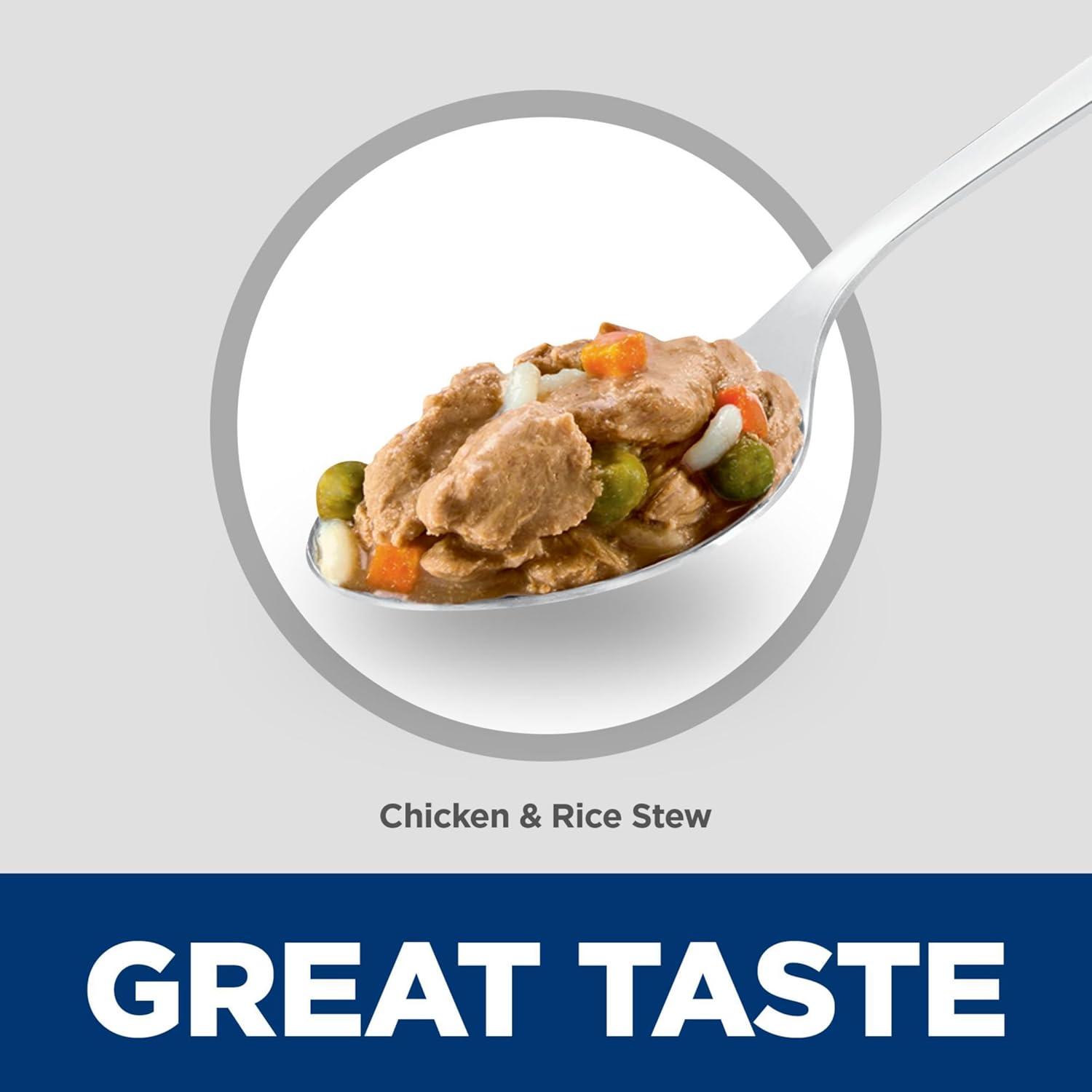 imageHills Science Diet Puppy Puppy Premium Nutrition Wet Dog Food Chicken ampamp Barley Loaf 13 oz Can Case of 12Chicken Rice Stew