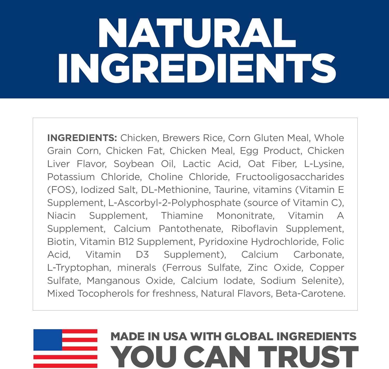 imageHills Science Diet Sensitive Stomach ampamp Skin Adult 16 Stomach ampamp Skin Sensitivity Support Dry Cat Food Chicken ampamp Rice 155 lb BagChicken Rice