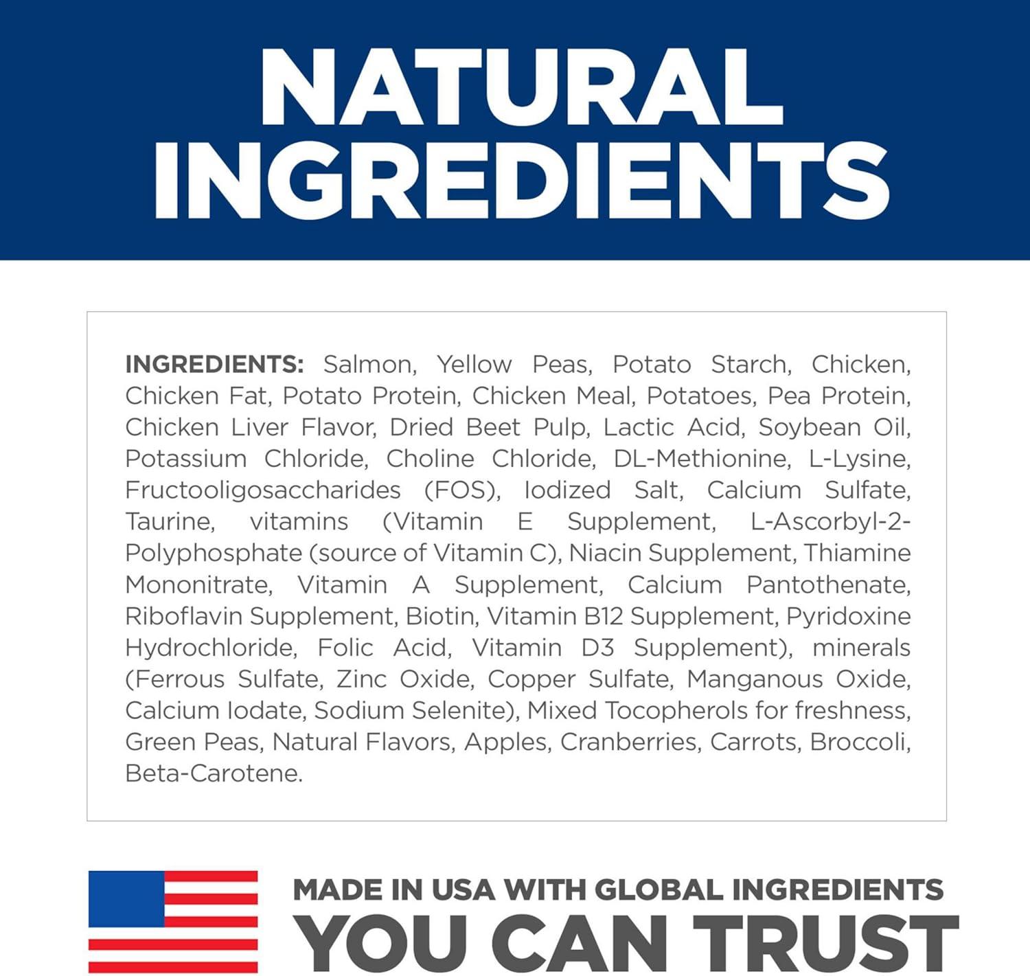 imageHills Science Diet Sensitive Stomach ampamp Skin Adult 16 Stomach ampamp Skin Sensitivity Support Dry Cat Food Grain Free Salmon ampamp Yellow Peas 13 lb Bag