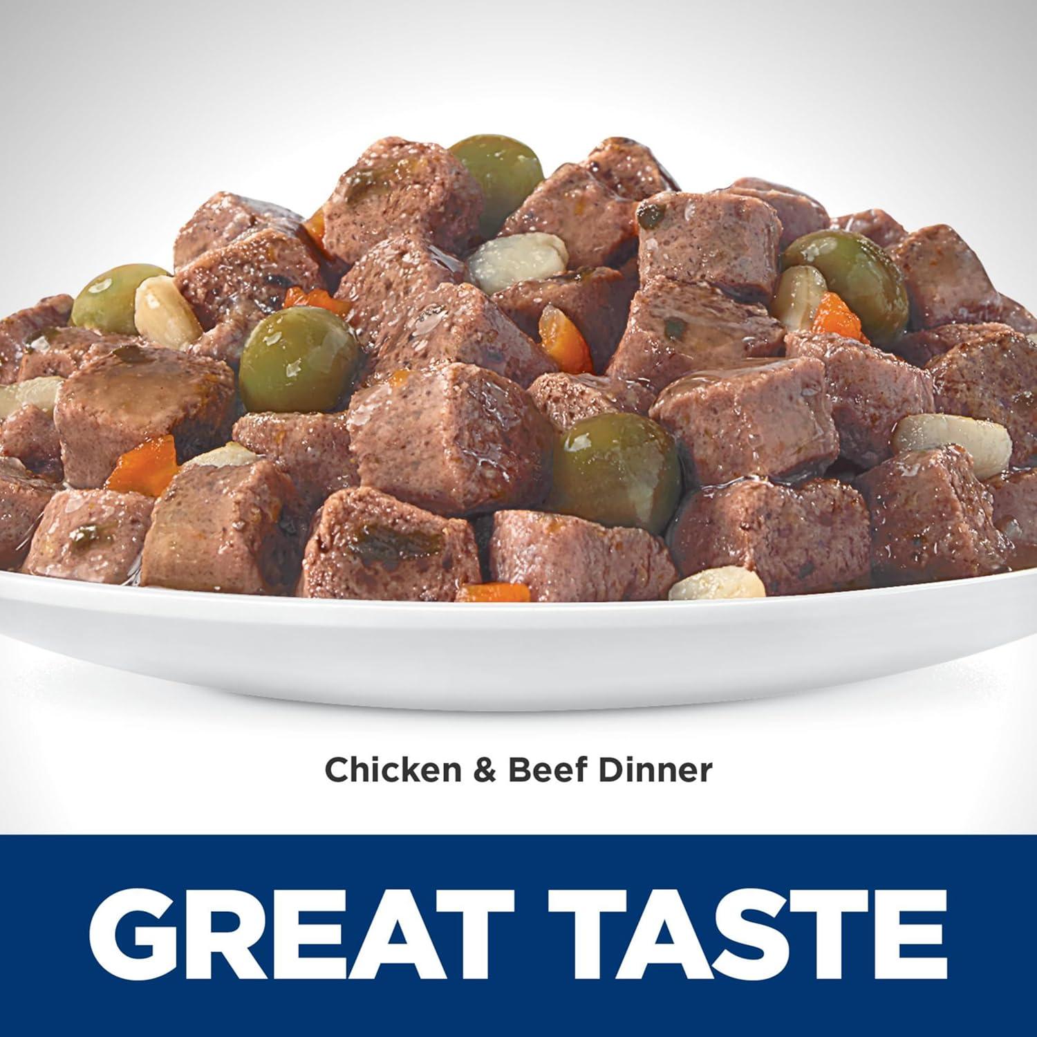 imageHills Science Diet Sensitive Stomach ampamp Skin Adult 16 Stomach ampamp Skin Sensitivity Support Wet Cat Food Variety Pack Chicken ampamp Beef Salmon ampamp Tuna Stew 28 oz Pouch Variety Pack Case of 12Chicken Beef Stew