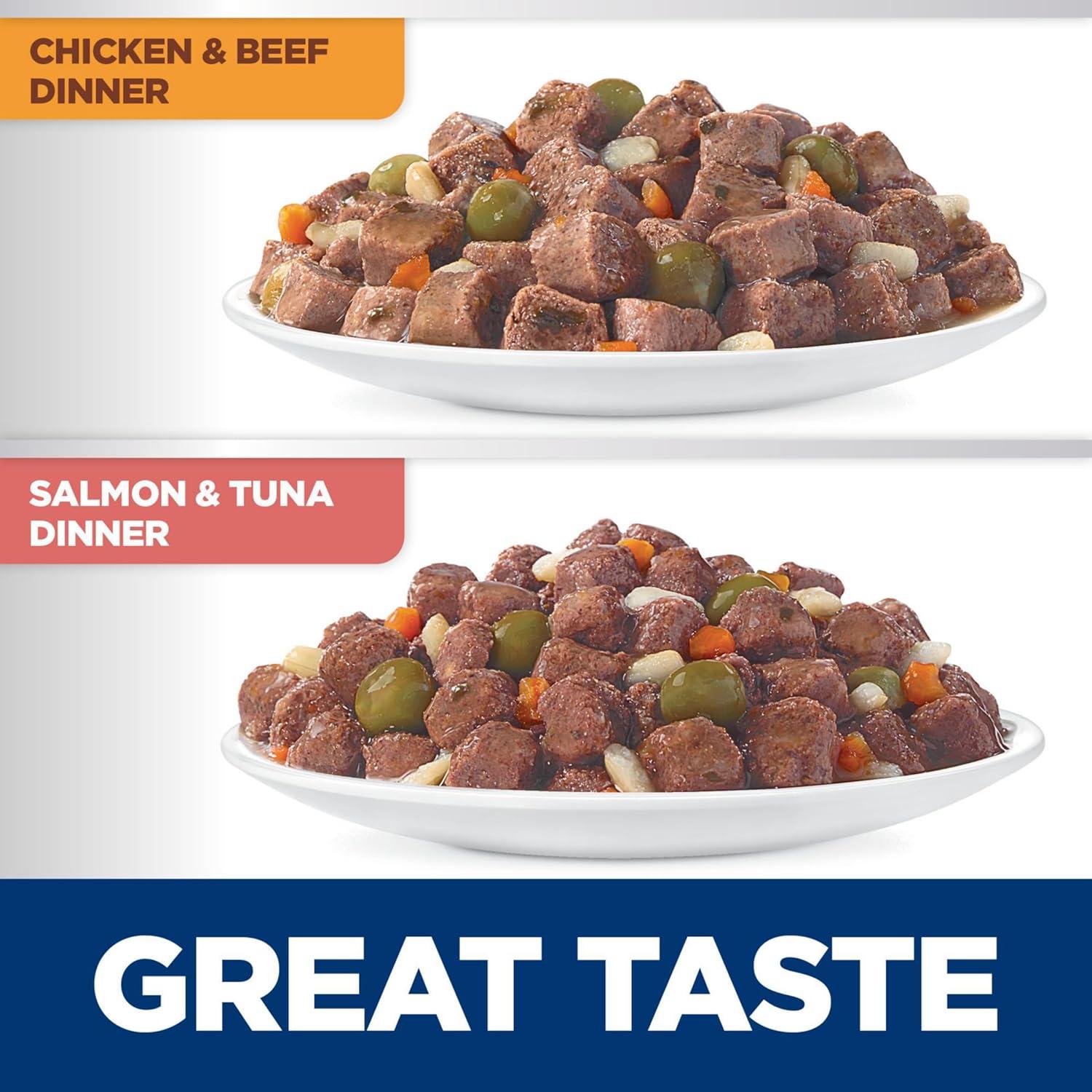 imageHills Science Diet Sensitive Stomach ampamp Skin Adult 16 Stomach ampamp Skin Sensitivity Support Wet Cat Food Variety Pack Chicken ampamp Beef Salmon ampamp Tuna Stew 28 oz Pouch Variety Pack Case of 12Variety Pack Chicken Beef Salmon Tuna Stew