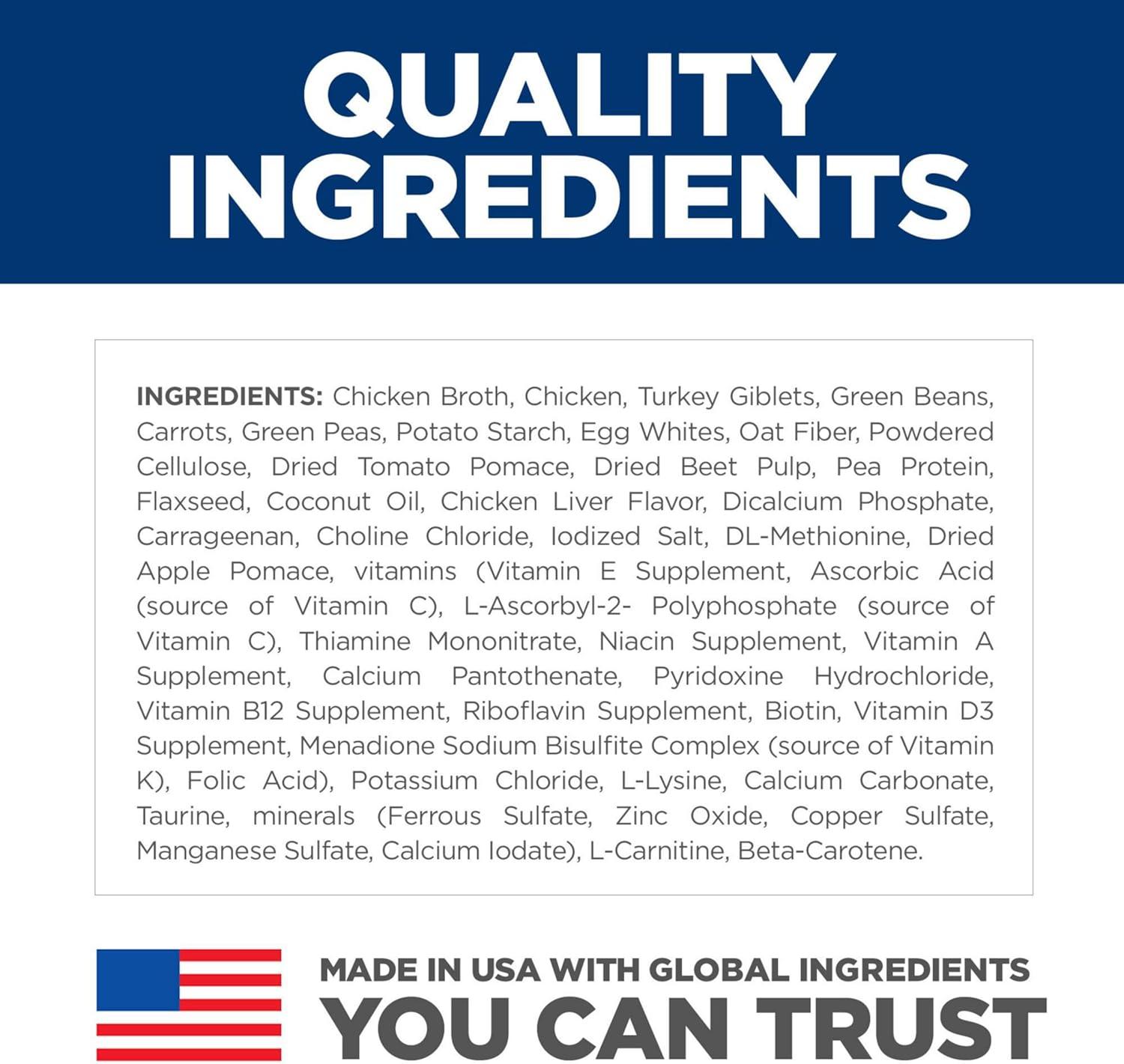 imageHills Science Diet Sensitive Stomach ampamp Skin Adult 16 Stomach ampamp Skin Sensitivity Support Wet Dog Food Salmon ampamp Vegetables Loaf 128 oz Can Case of 12Chicken Vegetables Loaf