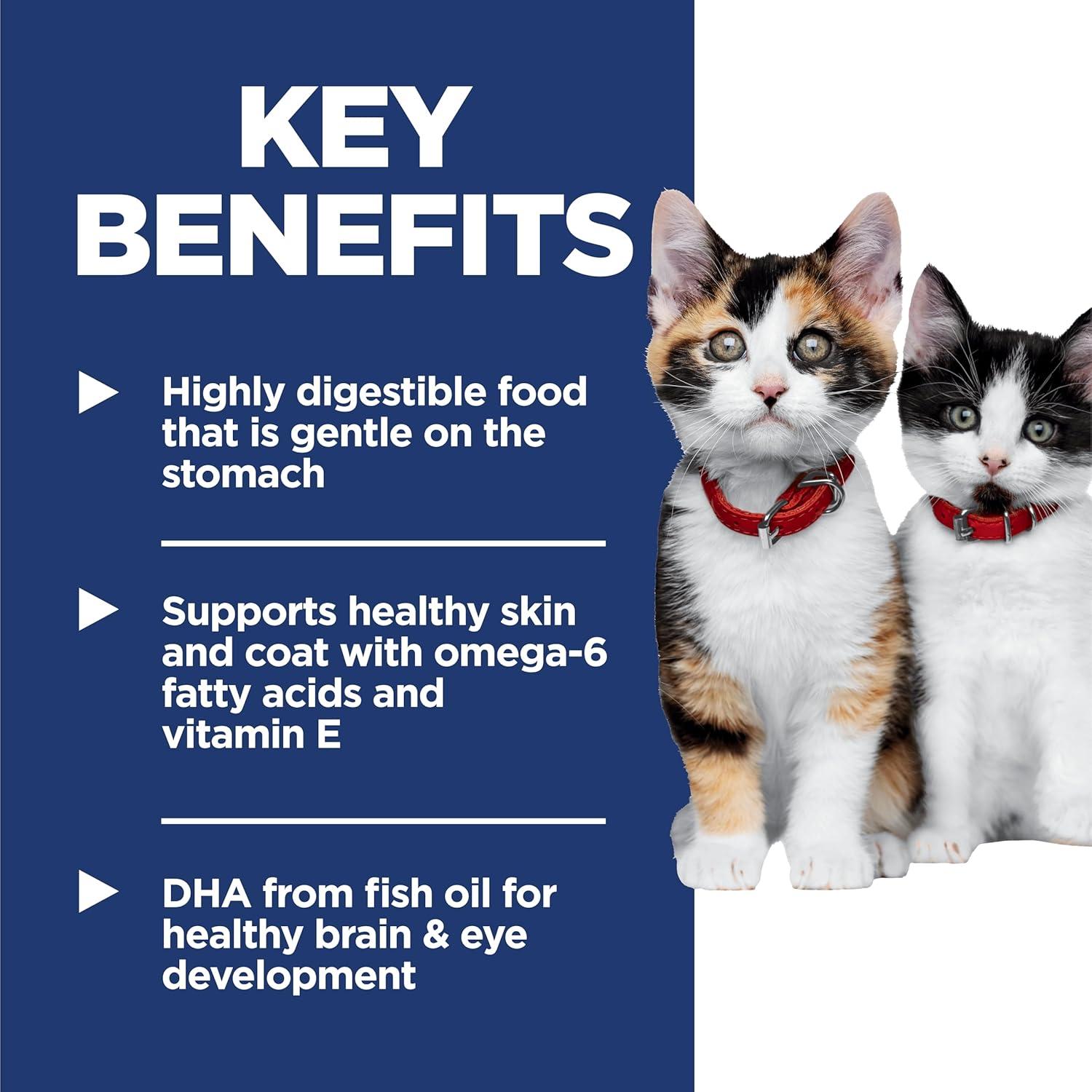 imageHills Science Diet Sensitive Stomach ampamp Skin Kitten Stomach ampamp Skin Sensitivity Support Wet Cat Food Salmon ampamp Vegetables Stew 28 oz Pouch Case of 24