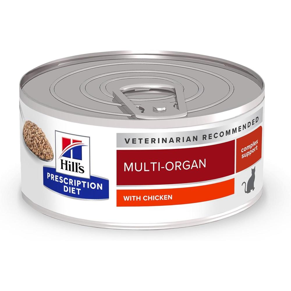 imageHills Prescription Diet MultiOrgan Support Chicken Cat Wet Food 24 x 55 oz case