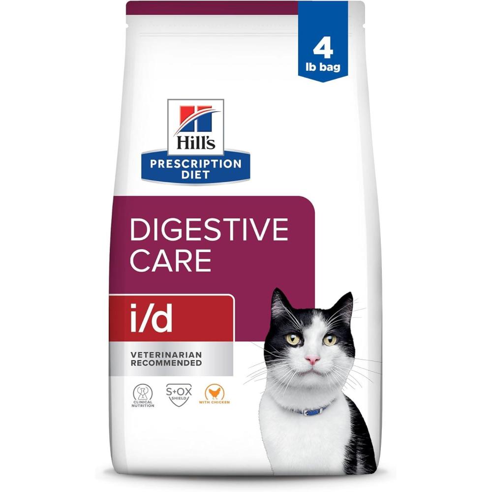 imageHills Prescription Diet id Digestive Care Chicken Flavor Dry Cat Food Veterinary Diet 85 lb BagChicken