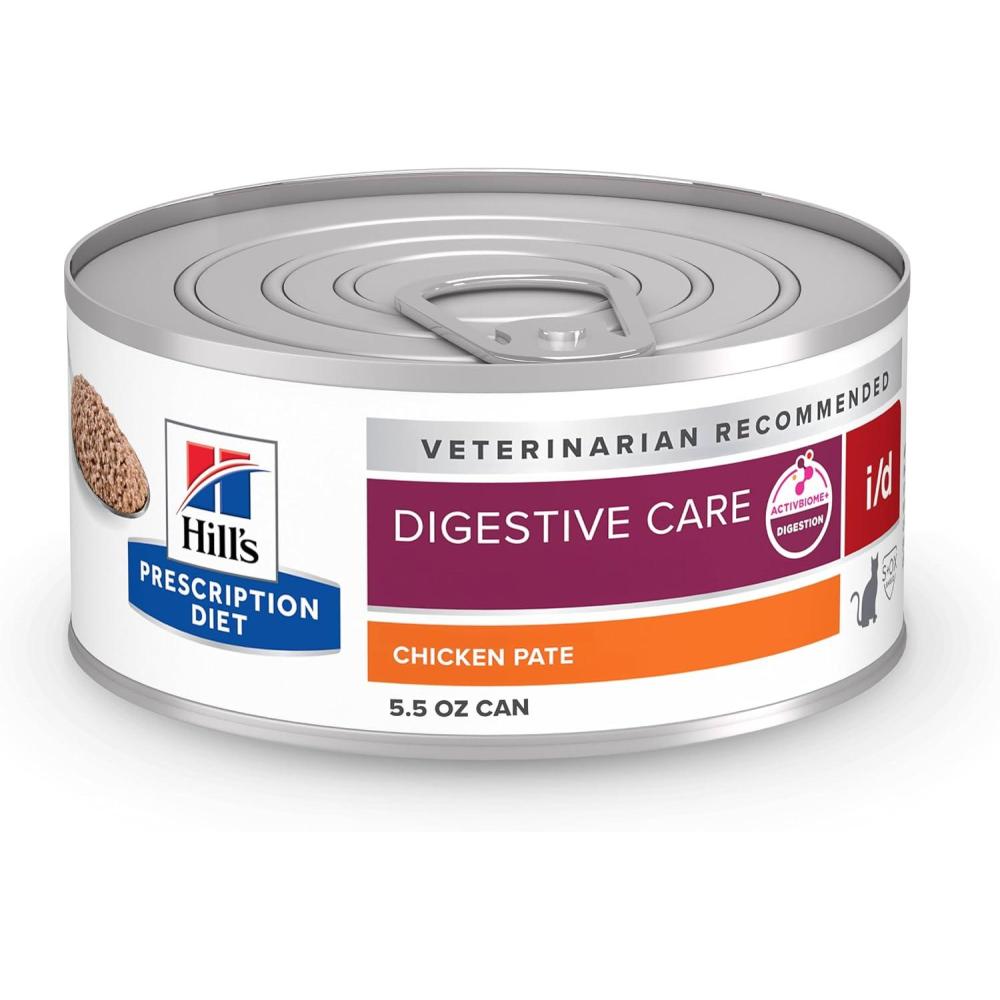 imageHills Prescription Diet id Digestive Care with Chicken Wet Cat Food Veterinary Diet 55 oz Cans 24PackChicken