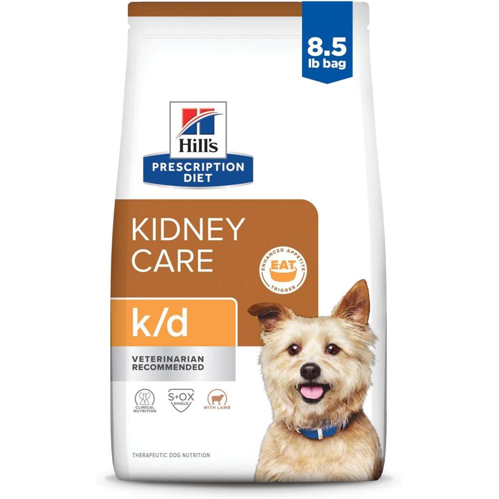 imageHills Prescription Diet kd Kidney Care with Lamb Dry Dog Food Veterinary Diet 85 lb BagLamb