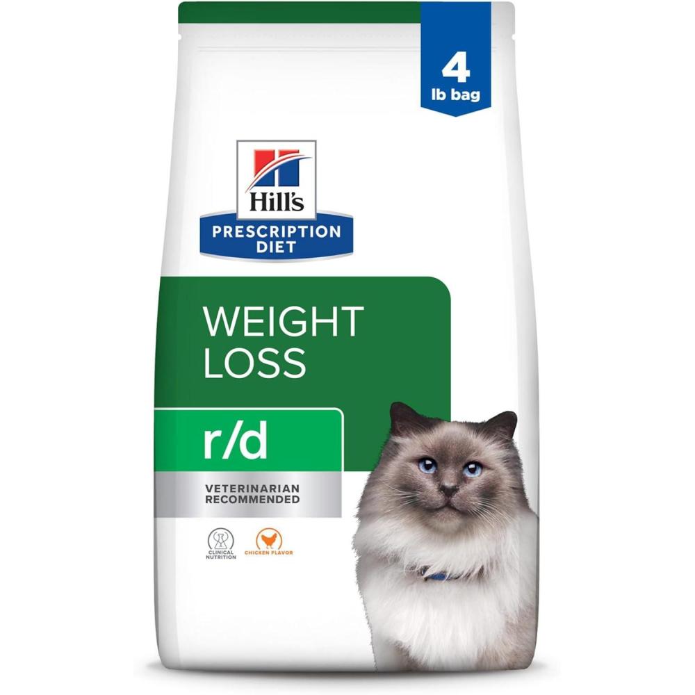 imageHills Prescription Diet rd Weight Reduction Chicken Flavor Dry Cat Food Veterinary Diet 176 lb BagChicken