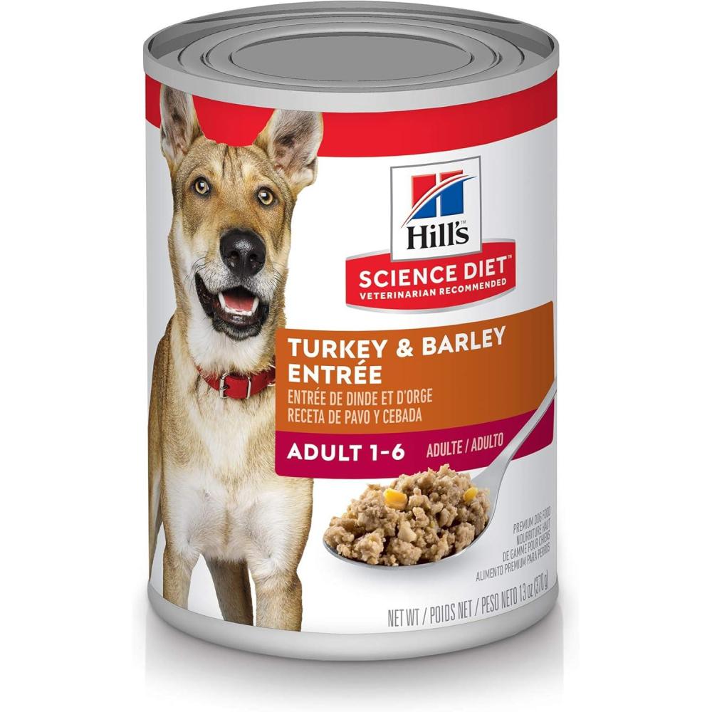 imageHills Science Diet Wet Dog Food Turkey ampamp Barley Entre Adult 16 13 oz Cans 12Pack