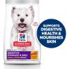 Hill’s Science Diet Sensitive Stomach & Skin, Adult 1-6, Stomach & Skin Sensitivity Support, Small Kibble, Dry Dog Food, Chicken Recipe, 15 lb Bag(Chicken)