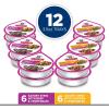 Hill’s Science Diet Small & Mini, Adult 1-6, Small & Mini Breeds Premium Nutrition, Wet Dog Food, Beef & Vegetables Stew, 3.5 oz Tray, Case of 12(Variety Pack: Chicken & Vegetables Stew  Salmon & Vegetables Stew)