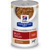 Hill’s Prescription Diet Multi-Organ Support Turkey & Vegetable Stew Wet Dog Food, 12 x 12.5 oz case