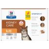 Hill’s Prescription Diet k/d Kidney Care with Chicken Wet Cat Food, Veterinary Diet, 5.5 oz. Cans, 24-Pack(Starter Kit)